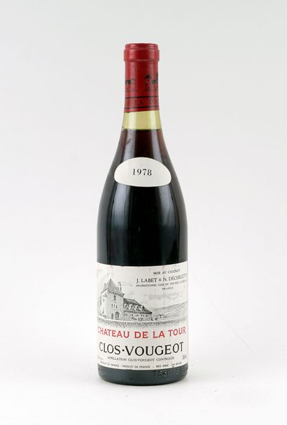 Clos-Vougeot Château de la Tour 1978
Clos-Vougeot...