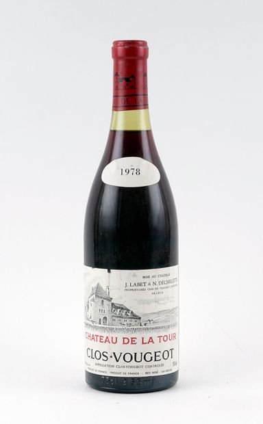 Clos-Vougeot Château de la Tour 1978
Clos-Vougeot...