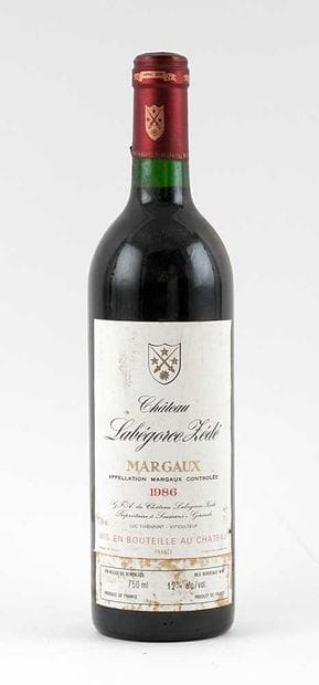 Château Labégorce Zédé 1986
Margaux Appellation...