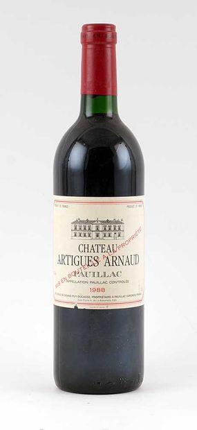 Château Artigues Arnaud 1988
Pauillac Appellation...