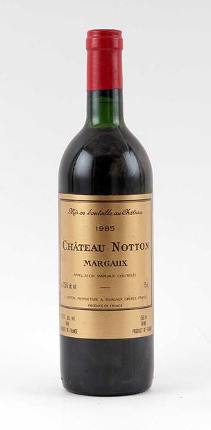 Château Notton 1985
Margaux Appellation Contrôlée
Niveau...
