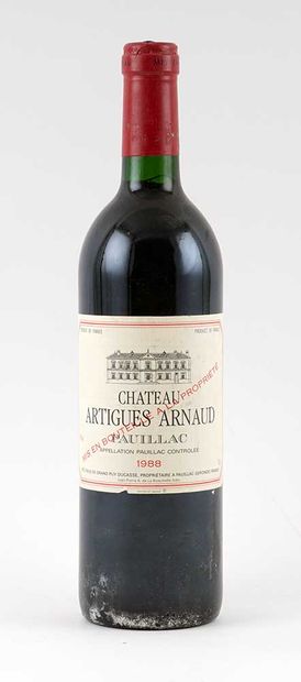 Château Artigues Arnaud 1988
Pauillac Appellation...