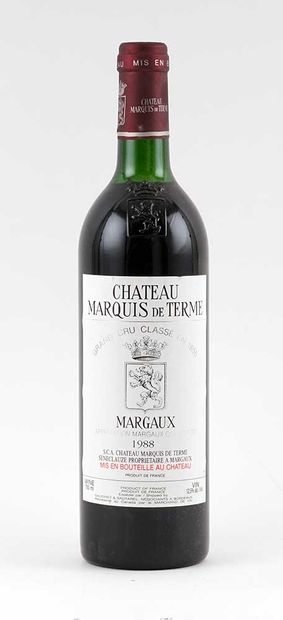 Château Marquis de Terme 1988
Margaux Appellation...