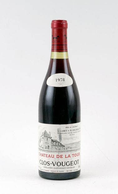 Clos-Vougeot Château de la Tour 1978
Clos-Vougeot...