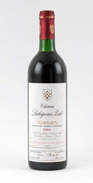 Château Labégorce Zédé 1986
Margaux Appellation...