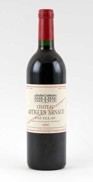 Château Artigues Arnaud 1988
Pauillac Appellation...