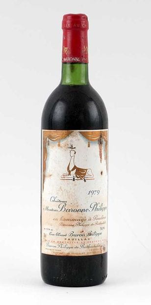 Château Mouton Baronne Philippe 1979
Pauillac...