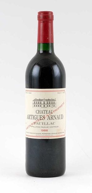 Château Artigues Arnaud 1988
Pauillac Appellation...