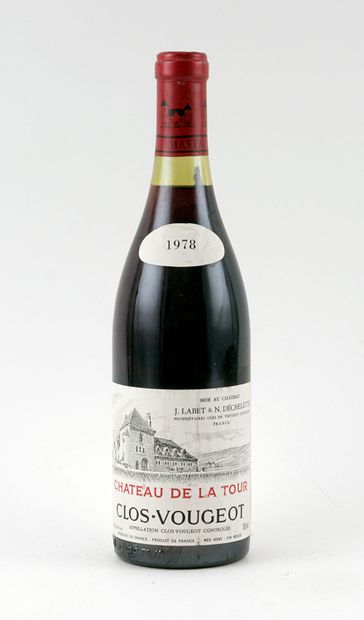 Clos-Vougeot Château de la Tour 1978
Clos-Vougeot...