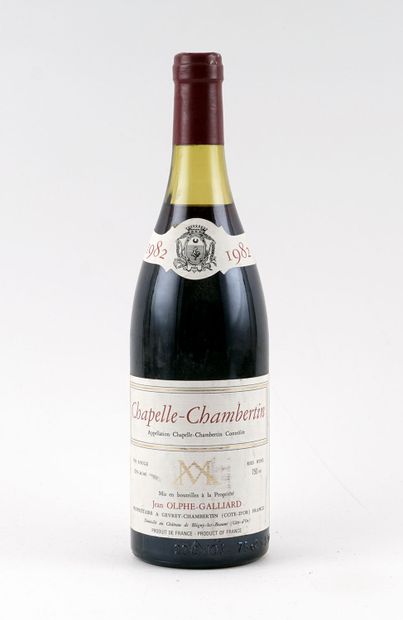 Chapelle-Chambertin 1982
Chapelle-Chambertin...