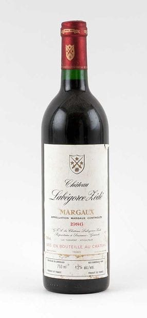 Château Labégorce Zédé 1986
Margaux Appellation...