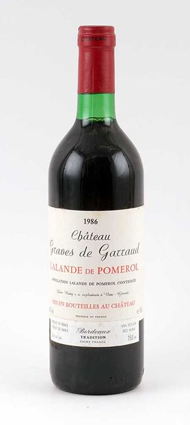 Château Graves de Garraud 1986
Lalande de...