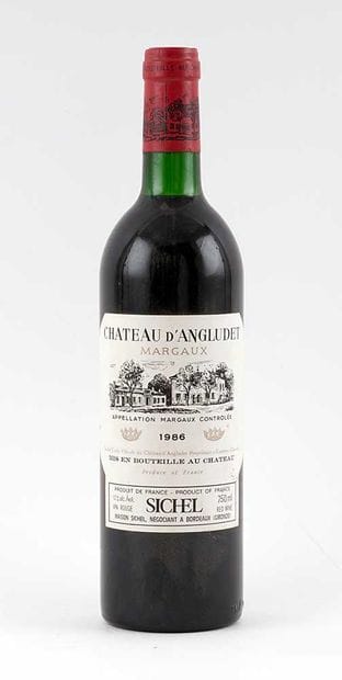 Château d'Angludet 1986
Margaux Appellation...