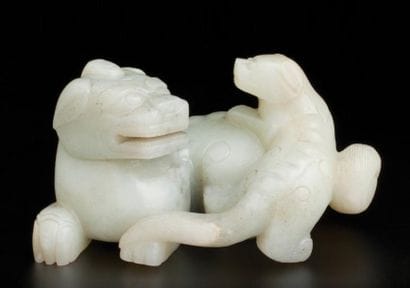 LARGE, IMPORTANTE ET ANTIQUE SCULPTURE EN...