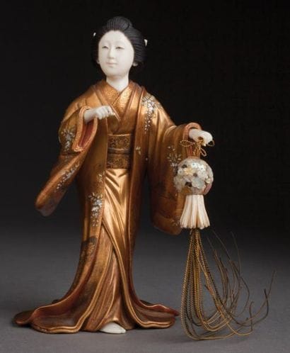 GYOKUZAN JAPON, PÉRIODE MEIJI (1868-1912)
Okimono...