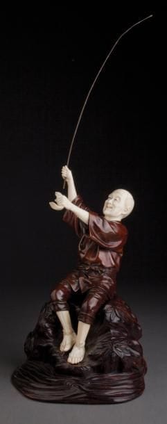 GARAKU JAPON, ÉCOLE D'OSAKA, XIXE SIÈCLE...