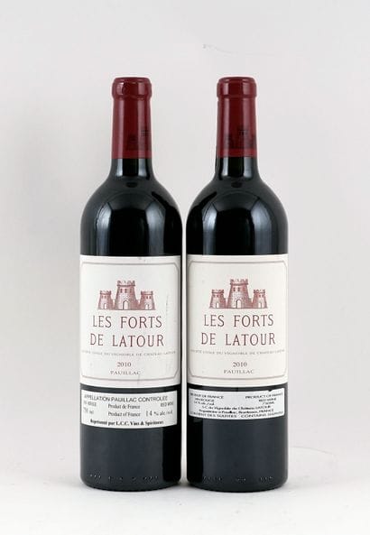 Les Forts de Latour 2010 - 2 bouteilles