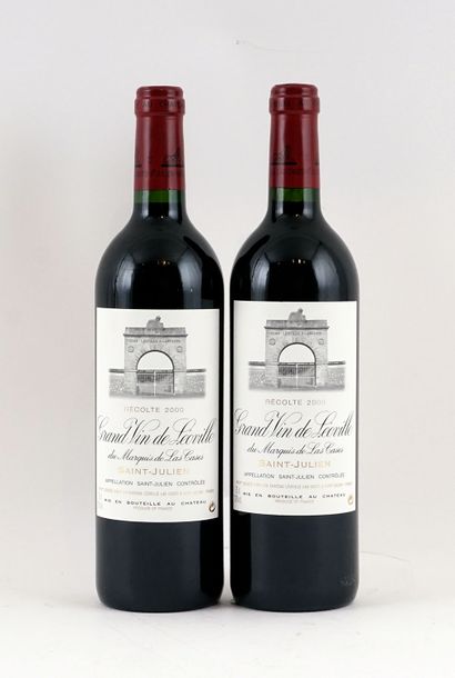 Château Léoville de Las Cases 2000 - 2 b...