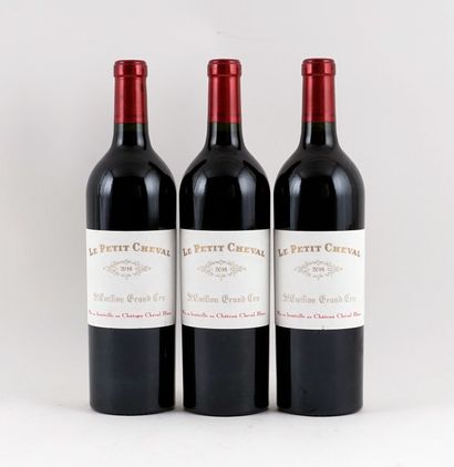 Le Petit Cheval 2016 - 3 bouteilles