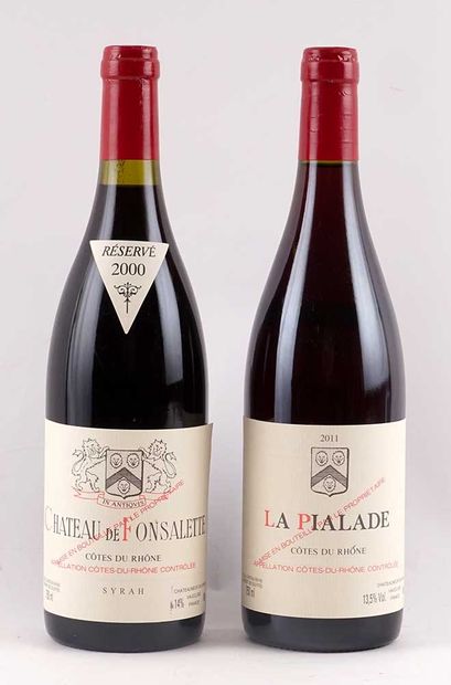 Château de Fonsalette Réservé 2000 La Pialade...