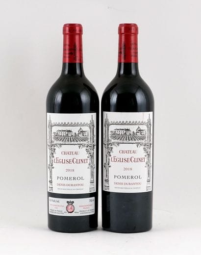 Château L'Église-Clinet 2018 - 2 bouteil...