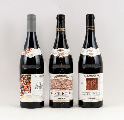 Côte-Rôtie La Landonne 2015, La Moulin 2015...