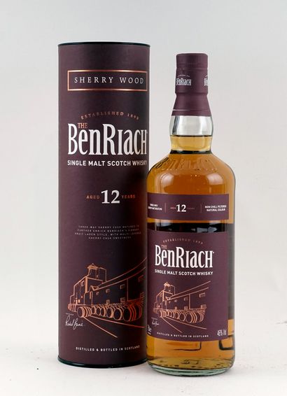The BenRiach 12 Year Old Single Malt Scotch...