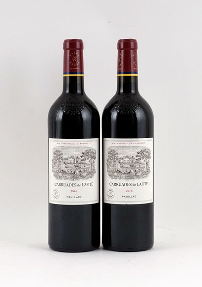 Carruades de Lafite 2016 - 2 bouteilles
