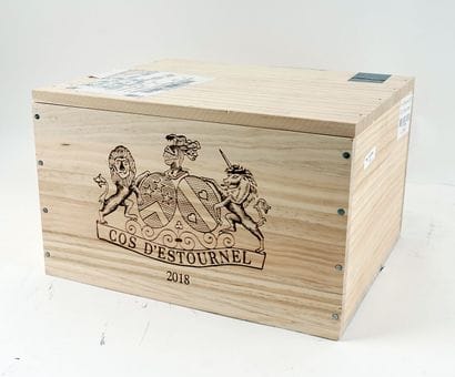 Château Cos d'Estournel 2018 - 6 bouteil...