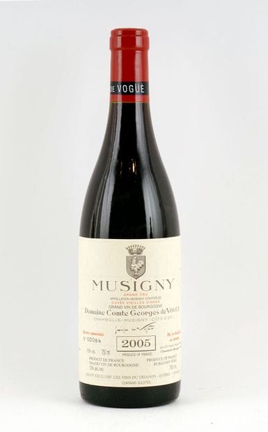 Musigny Grand Cru Cuvée Vieilles Vignes 2005
Musigny...