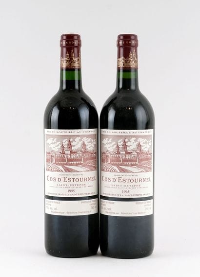 Château Cos d'Estournel 1995 - 2 bouteil...