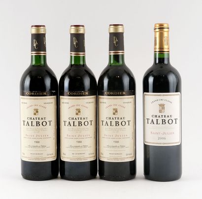 Château Talbot 1988 2006 - 4 bouteilles