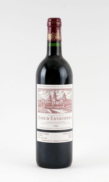 Château Cos d'Estournel 1996 - 1 bouteil...