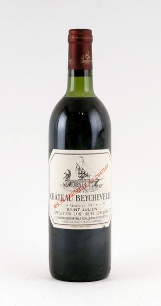 Château Beychevelle 1982 - 1 bouteille