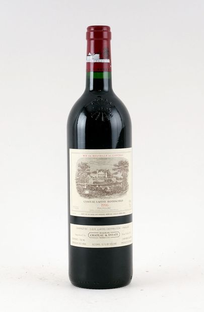 Château Lafite Rothschild 1996 - 1 boute...