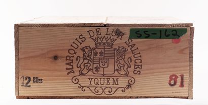 Château d'Yquem 1981 - 12 bouteilles