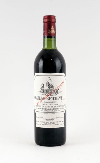 Château Beychevelle 1982 - 1 bouteille