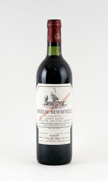 Château Beychevelle 1982 - 1 bouteille