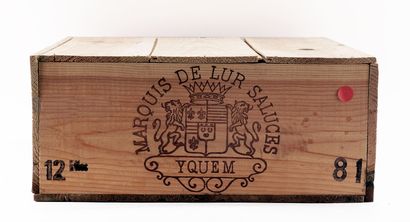 Château d'Yquem 1981 - 12 bouteilles