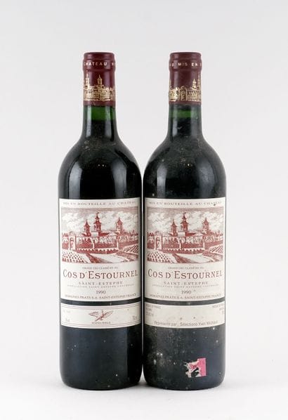 Château Cos d'Estournel 1990 - 2 bouteil...