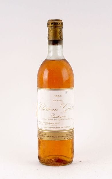 Château Gilette Demi Sec 1956 - 1 boutei...