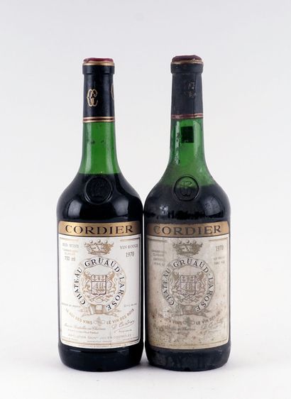 Château Gruaud Larose 1970 - 2 bouteille...