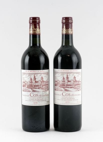 Château Cos d'Estournel 1978 1979 - 2 bo...