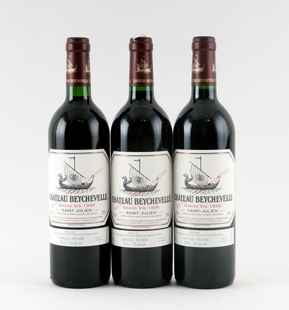 Château Beychevelle 1996 - 3 bouteilles