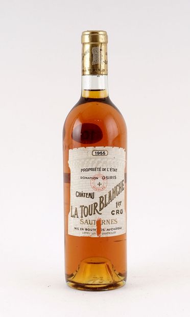Château La Tour Blanche 1955 - 1 bouteil...