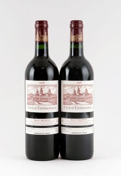 Château Cos d'Estournel 1998 - 2 bouteil...