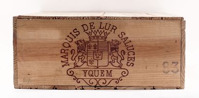 Château d'Yquem 1983 - 12 bouteilles