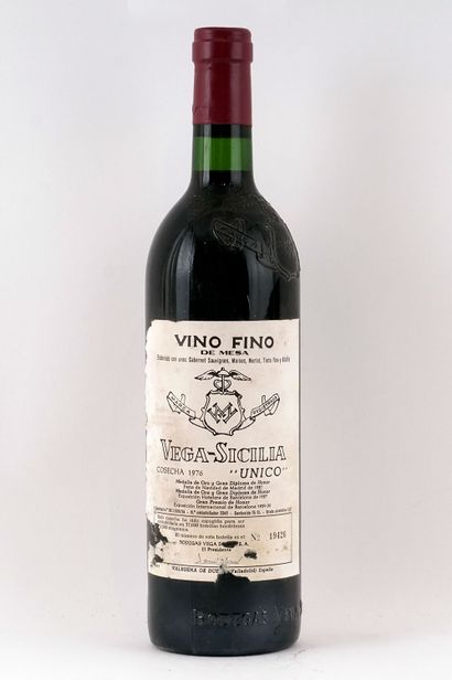 Vega Sicilio Unico 1976 - 1 bouteille