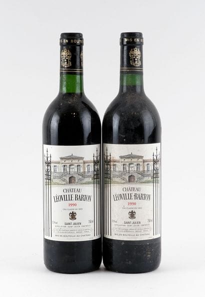 Château Léoville Barton 1990 - 2 bouteil...