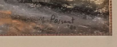 POISSANT, Marc (1945-)
Sans titre - Paysage
Pastel
Signé...